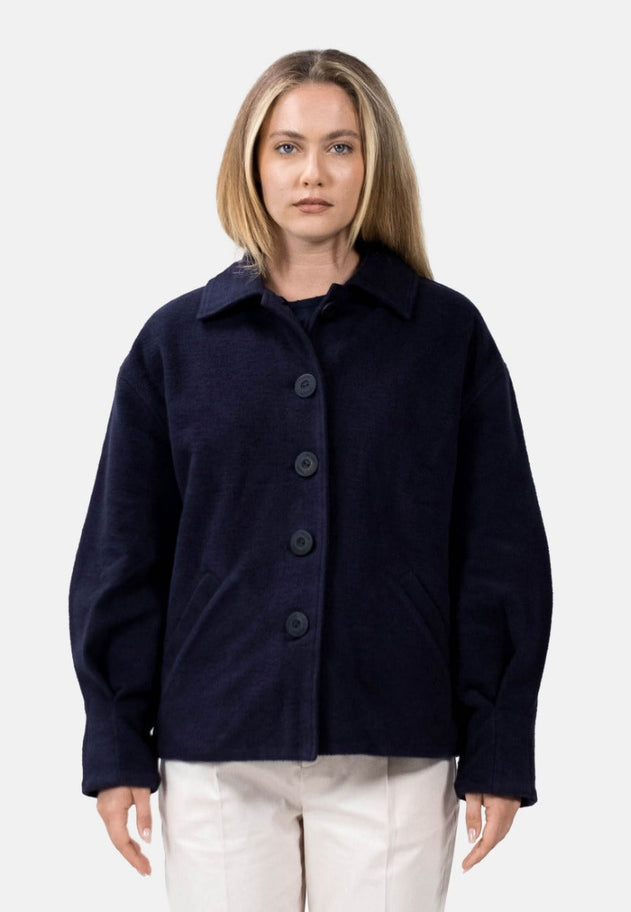 Malmö Cocoon Jacket Blackbird