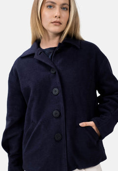 Malmö Cocoon Jacket Blackbird