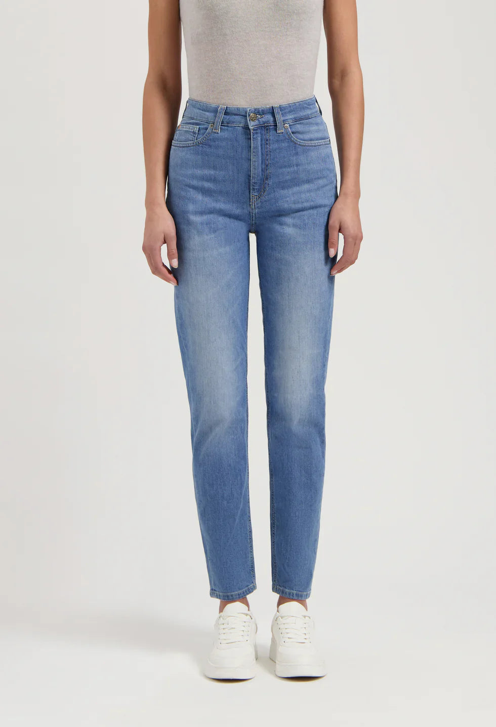 Mams High Tapered Jeans Old Stone