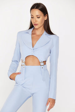 Feminity Blazer Light Blue