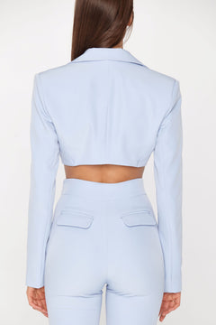 Feminity Blazer Light Blue