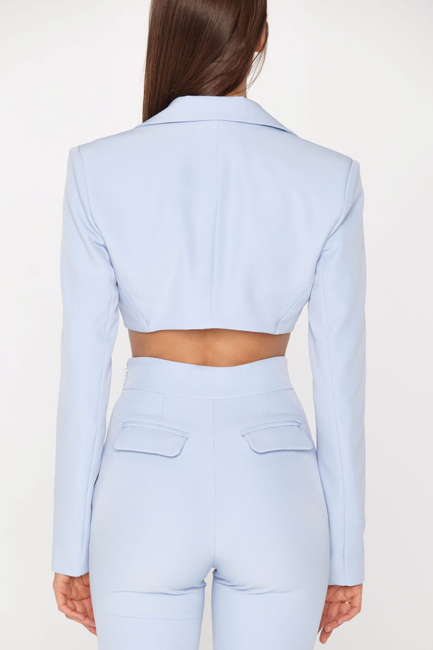 Feminity Blazer Light Blue