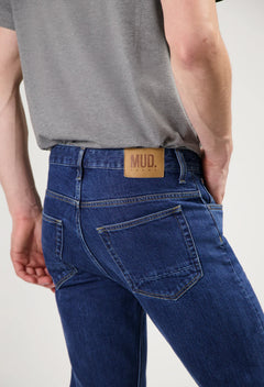 Hank Mid Tapered Jeans Medium Stone