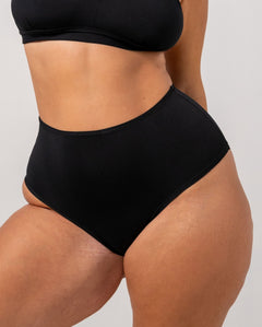 Micro Highwaist Briefs 3-Pack Black