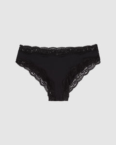 Micro Lace Cheeky 3-Pack Black