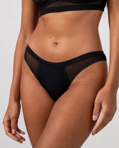 Micro Period Bikini Briefs Black