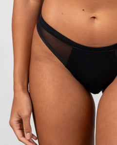 Micro Period Bikini Briefs Black