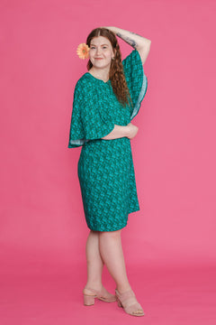 Mini-Hulja Dress Smaragdi Green