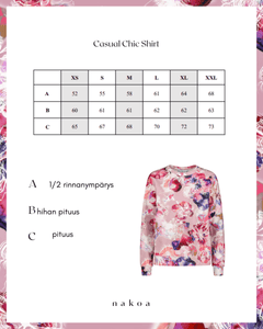 Casual Chic Print Shirt Coral Reef Pink - IVALO.COM