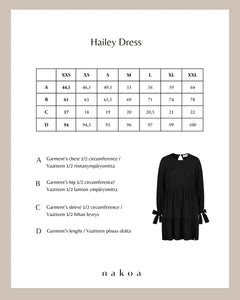 Hailey Dress Golden Leo - IVALO.COM