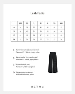 Leah Pants Black