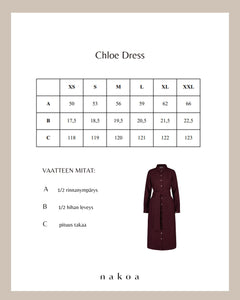 Chloe Linen Dress Merlot