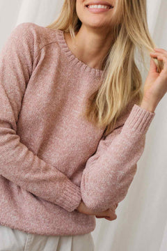 Muuido Knitted Sweater Pale Pink - IVALO.COM
