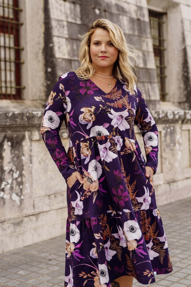 Amélie Layered Dress Secret Lily - IVALO.COM