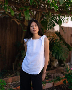 Lauren Top Coconut Milk White - IVALO.COM