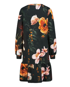 Poppy Dress Copper Flower