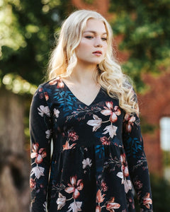 Amélie Layered Dress Versailles Blue - IVALO.COM