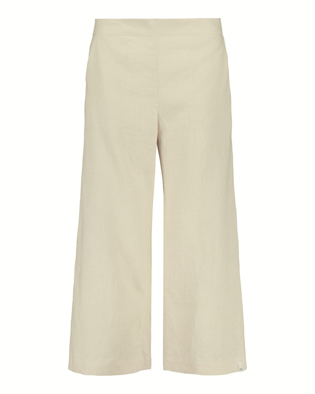 Culottes Linen Trousers Sandshell Beige