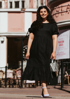 Astrid Dress Black - IVALO.COM