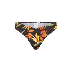 Brazilian Bikini Brief Black Bird of Paradise