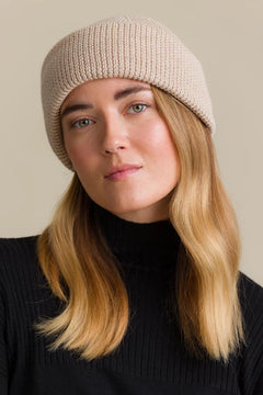 Nora Wool Beanie Camel Melange