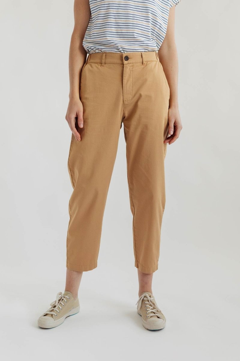 Olkhon Chino Pants Desert Khaki - IVALO.COM