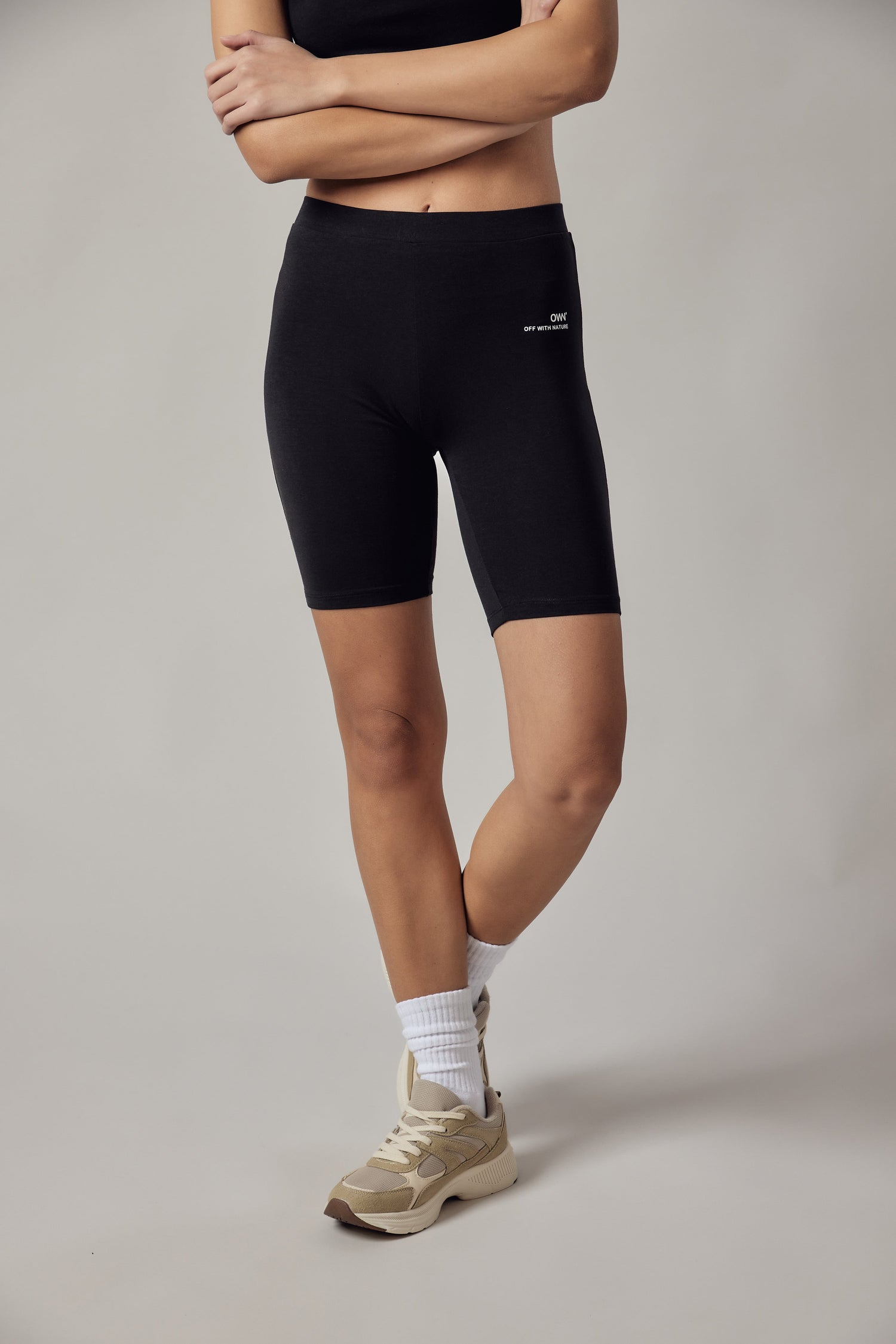 Off With Nature Biker Shorts