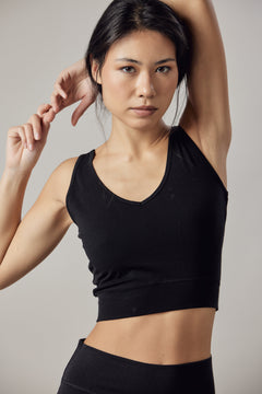 Women's Active High Waist Leggings & Sports Top Set