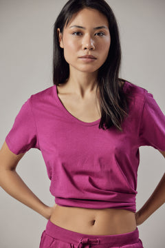 Women's Deep Neck T-Shirt