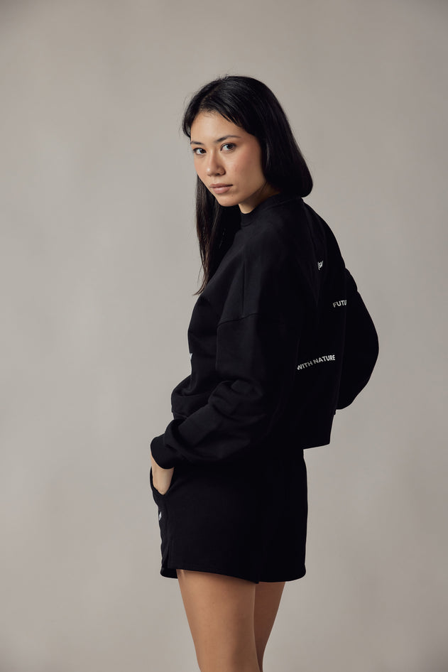 Women's Loose Fit Crewneck Sweatshirt