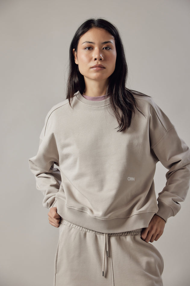 Women's Loose Fit Crewneck Sweatshirt