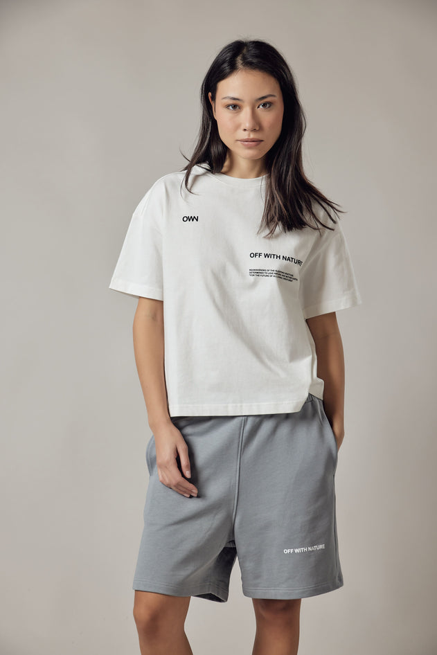 Off With Nature Loose Fit Crewneck T-Shirt