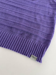 Posey Organic Cotton Knit Tee Lavender