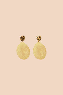 Shanti Earrings Brass