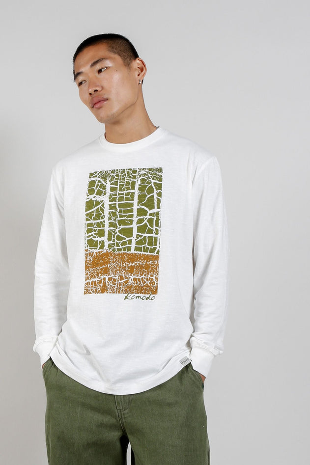 Forest Organic Cotton Tee White