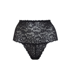 New Moon High Panties Black
