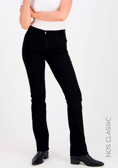 Emily Straight Leg Super Stretch Jeans Black