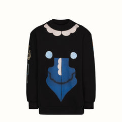 Temperate College Sweater Black