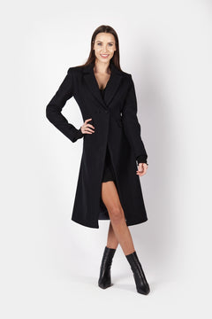 Classic Wool Coat Brilliant Black