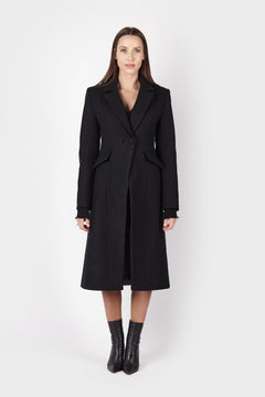 Classic Wool Coat Brilliant Black