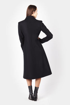 Classic Wool Coat Brilliant Black