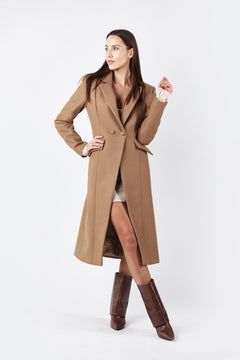 Classic Wool Coat Caramel