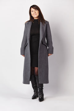 Classic Wool Coat Extravagant Grey