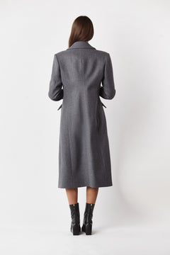 Classic Wool Coat Extravagant Grey