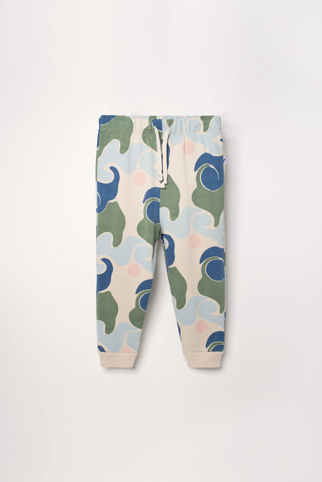 Kids' Wave Sweatpants Blue