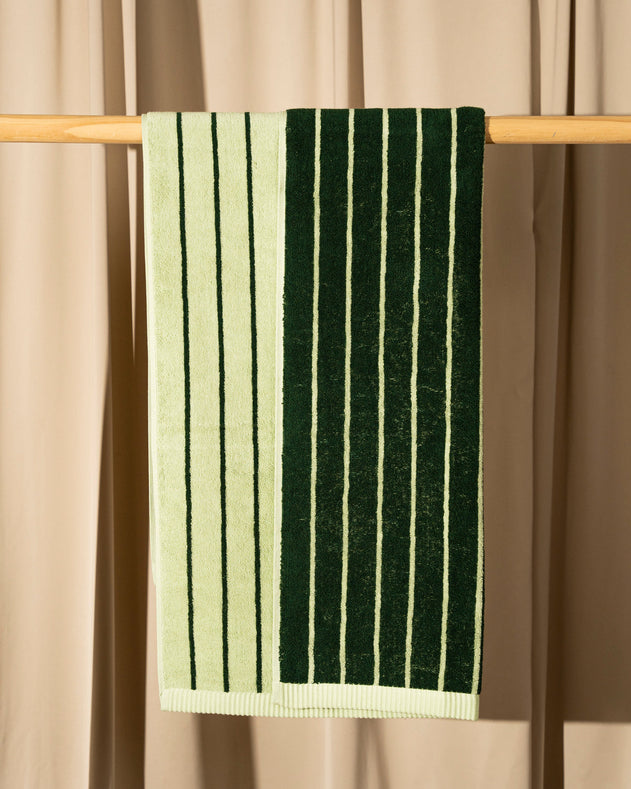 Toive Bath Towel 70x140cm Green