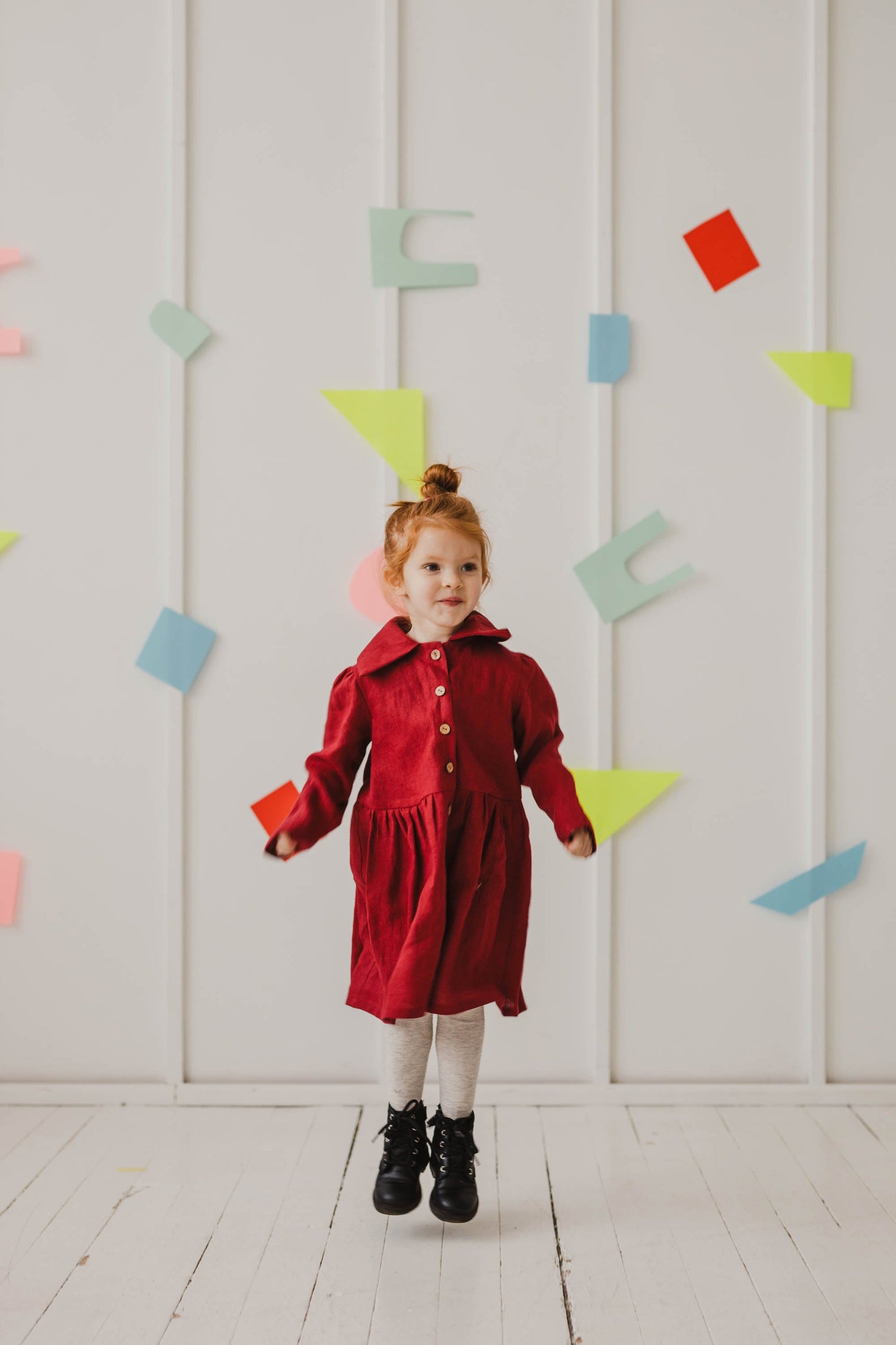 Kids' Guze Linen Dress