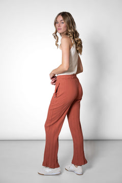 Jersey Pants Terracotta