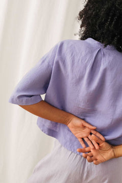 Sandon Shirt Medium Purple - IVALO.COM