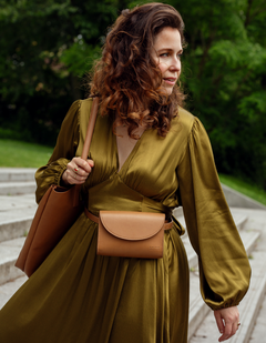 Sanne Belt Bag Cognac Vegan Uppeal™